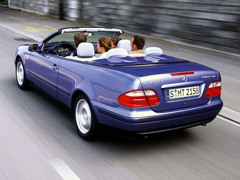 Mercedes Benz CLK Class W208 / A208 cabrio CLK 200 AT (1998–2000)