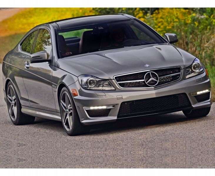 Mercedes Benz C Class W204 / S204 [restyling] AMG coupe 2 bit. C 63 AMG Speedshift MCT Basic (2011 – current century.)
