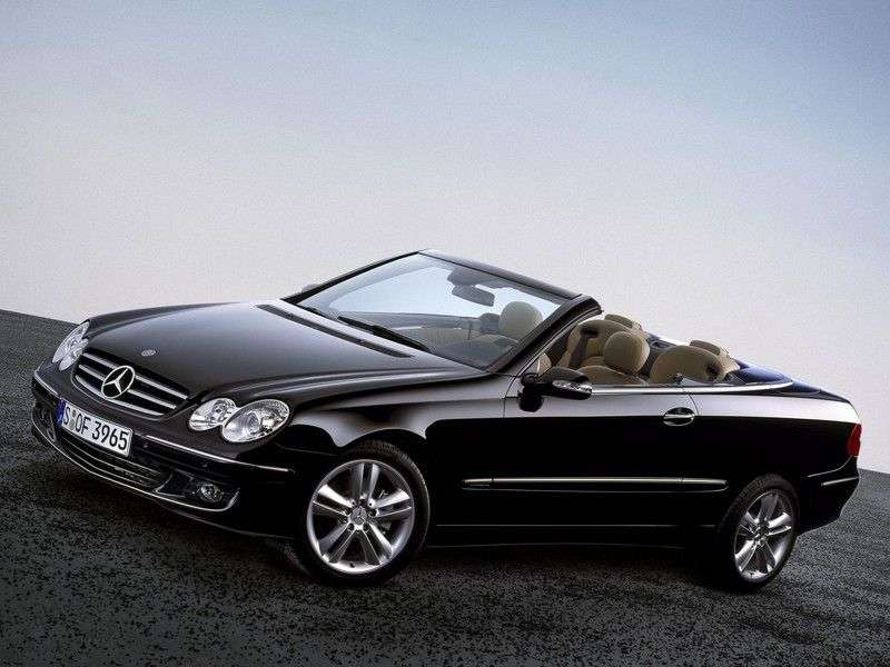Mercedes Benz CLK Class C209 / A209 cabrio 2 dv. CLK 200K MT (2007–2010)