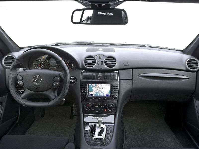 Mercedes Benz CLK Class C209 / A209AMG Black Series Coupe 2 bit. CLK 63 AMG Black Series AT (2007–2009)