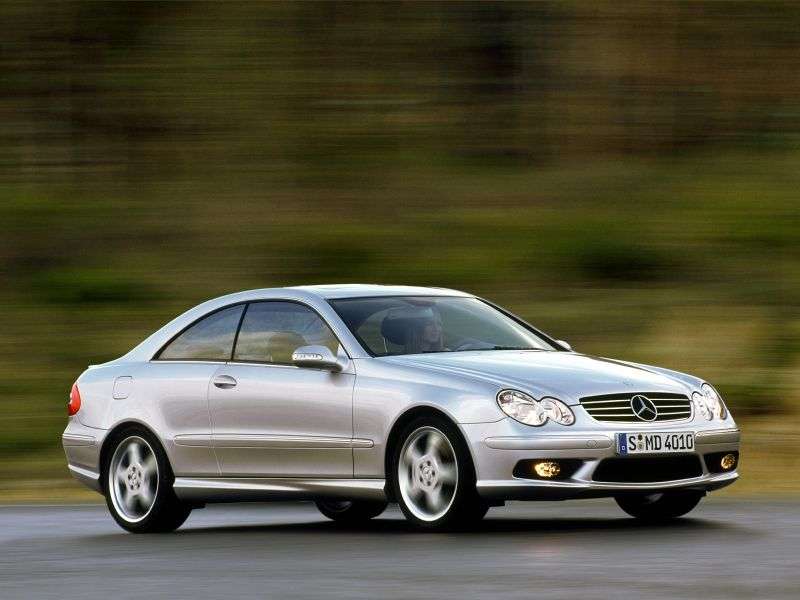 Mercedes Benz CLK Class C209 / A209AMG Coupe 2 drzwiowy CLK 55 AMG AT (2003 2006)