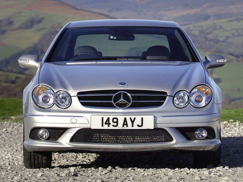 Mercedes Benz CLK Class C209 / A209 coupe 2 bit. CLK 200K MT (2007–2009)