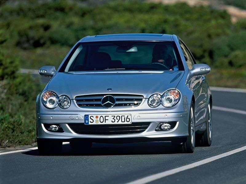 Mercedes Benz CLK Class C209 / A209 coupe 2 bit. CLK 200K MT (2002–2006)
