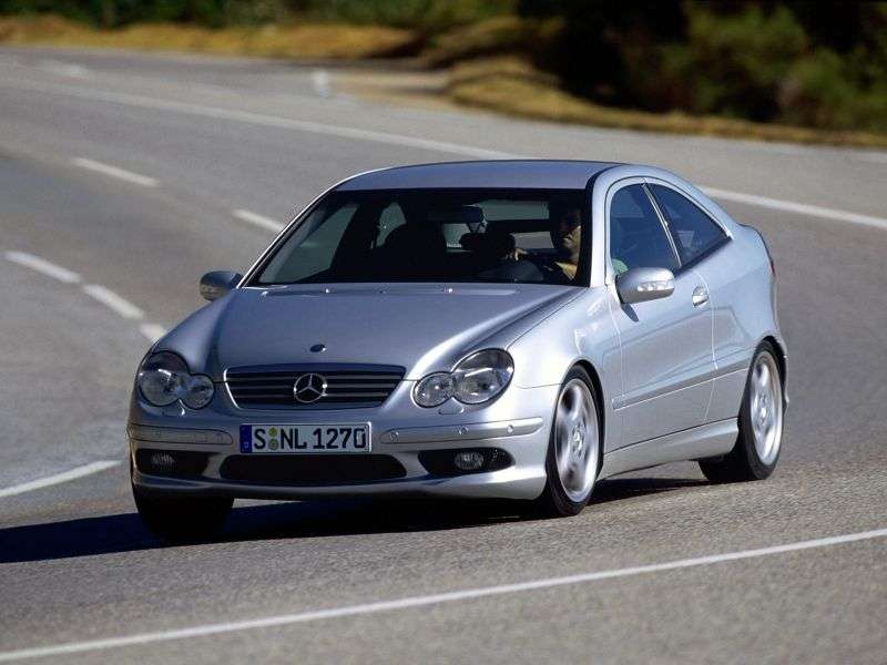 Mercedes Benz Klasa C W203 / S203 / CL203AMG coupe 3 drzwi C 32 AMG AT (2002 2004)