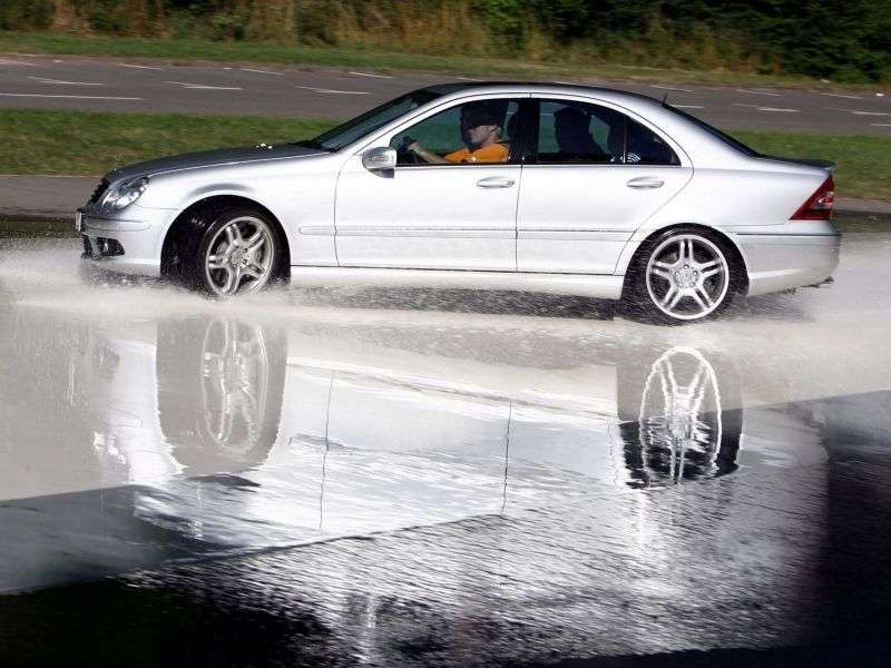 Mercedes Benz C Class W203 / S203 / CL203 [restyling] AMG 4 door sedan. C 55 AMG SPEEDSHIFT (2004–2006)