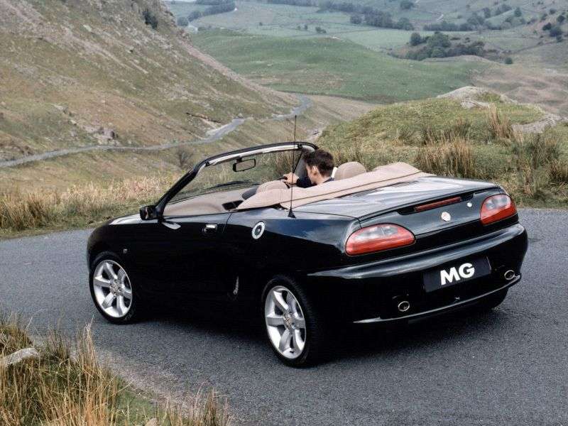 MG F 1 generacji kabriolet 1.8 MT (1995 2000)