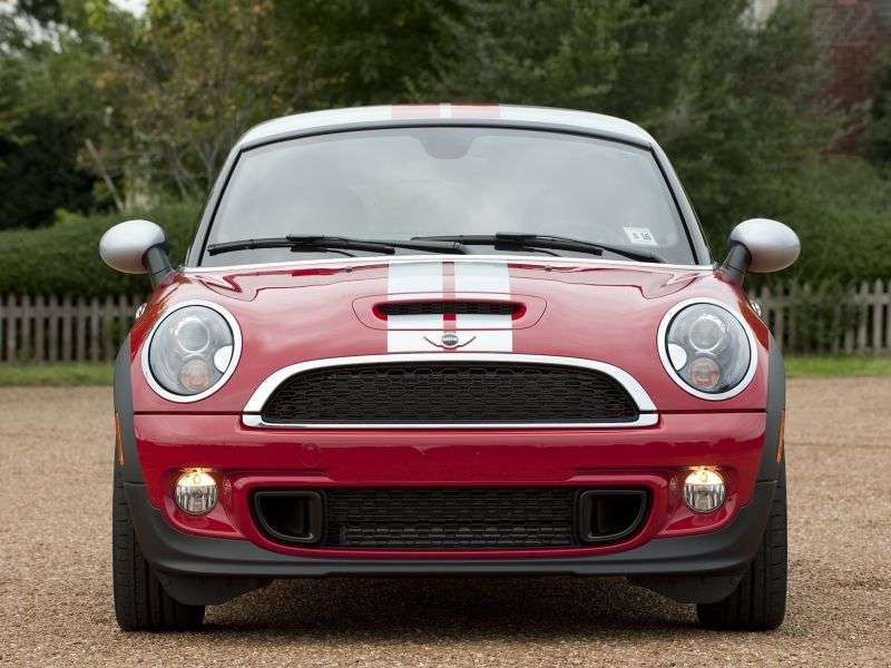 Mini Coupe 1 generation Cooper S coupe 2 bit. 1.6 AT Basic (2011 – present)