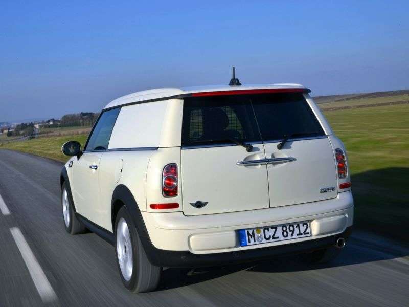Mini Clubvan 1st generation Cooper van 3 dv. 1.6 MT Basic (2012 – present)