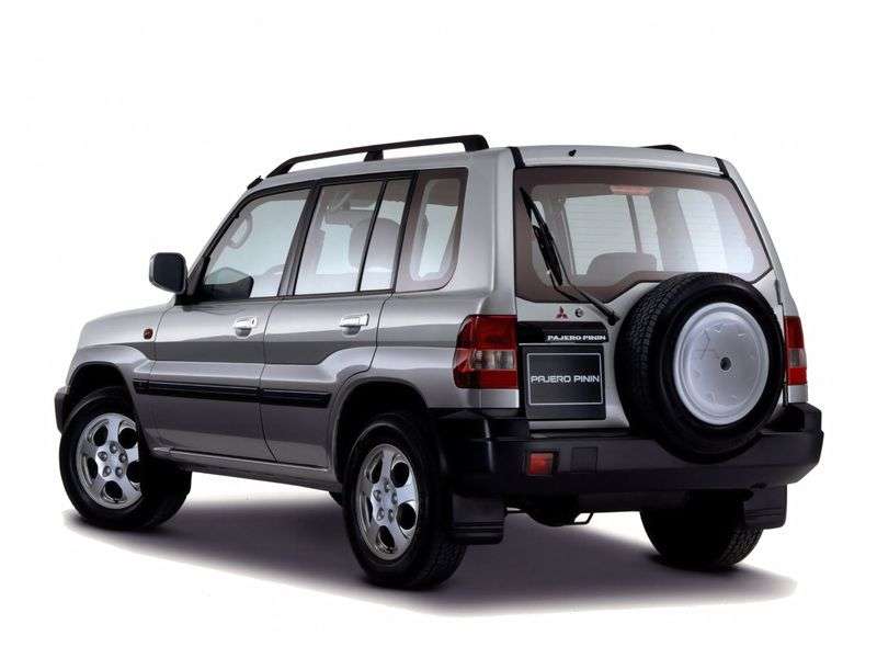 Mitsubishi Pajero Pinin 1st generation SUV 5 bit. 1.8 AT (2000–2006)