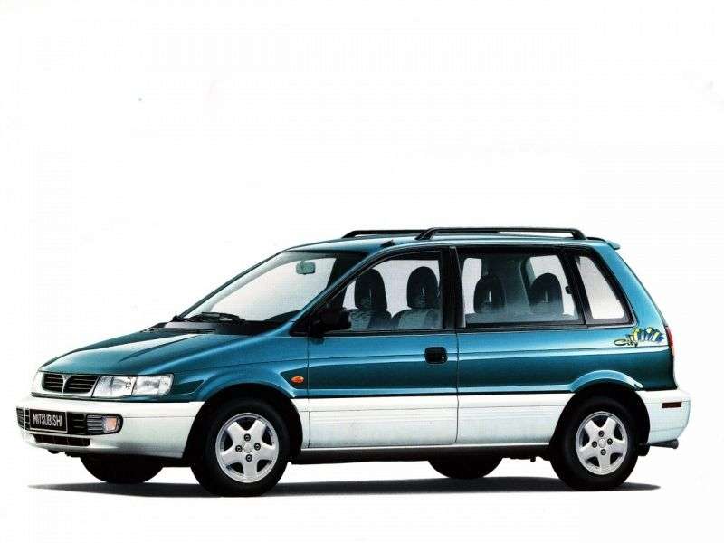 Mitsubishi Space Runner 1.generacja [zmiana stylizacji] minivan 1.8 MT (1995 1999)