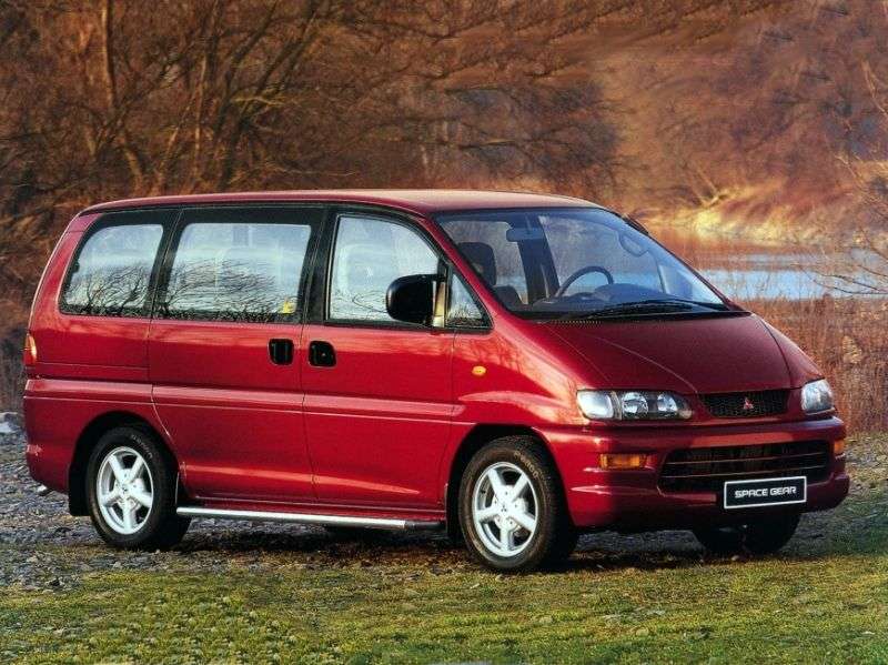 Mitsubishi Space Gear 1. generacji [zmiana stylizacji] minivan 2.8 TD MT 4WD (1997 2000)