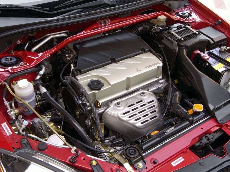 Mitsubishi Lancer 6th generation [restyling] Ralliart 4 door sedan. 1.8 T AT (2003–2004)
