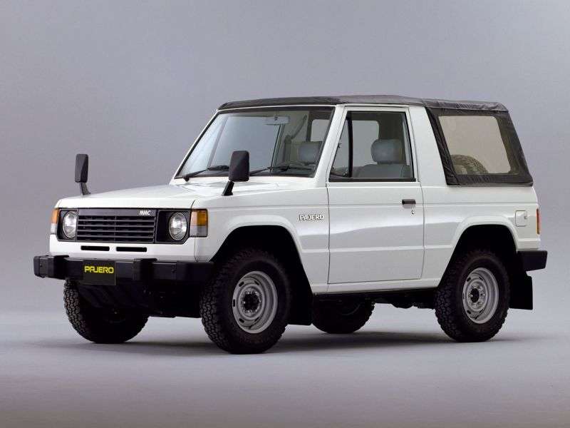 Mitsubishi Pajero 1st generation Canvas Top SUV 2 doors 2.0 MT (1982–1991)