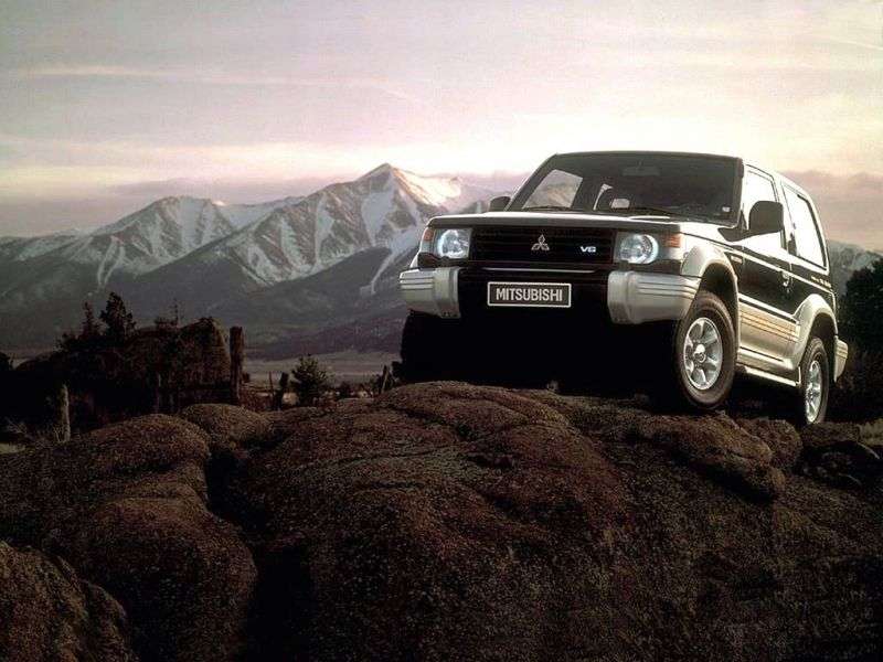 Mitsubishi Pajero 2 drzwiowy Metal Top SUV 2,5 TD MT (1991 1997)