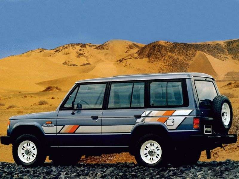 Mitsubishi Pajero 1st generation Wagon SUV 5 bit. 2.5 TD AT (1986–1991)
