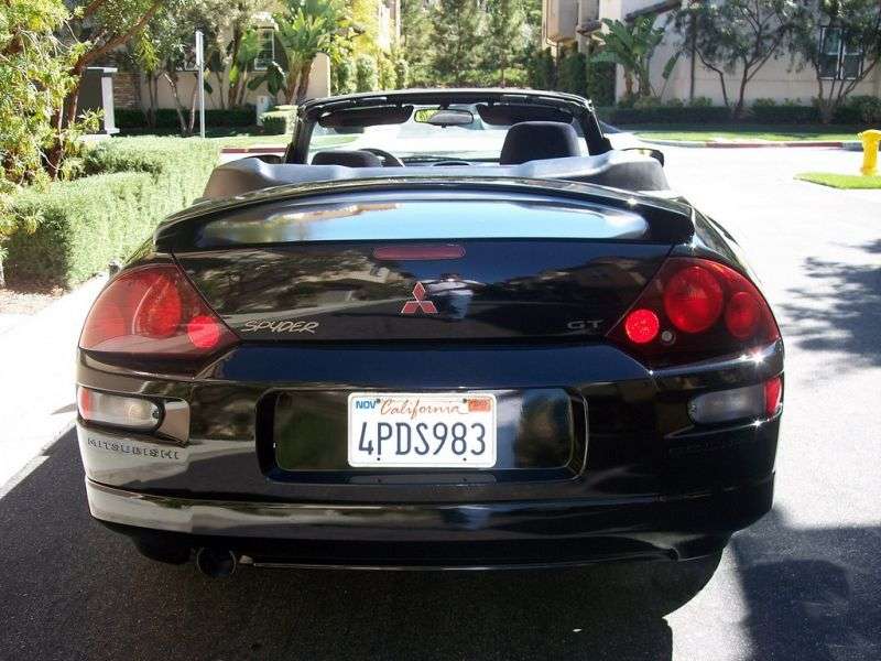 Mitsubishi Eclipse 3GSpyder Cabrio 2.4 AT (2000 2005)