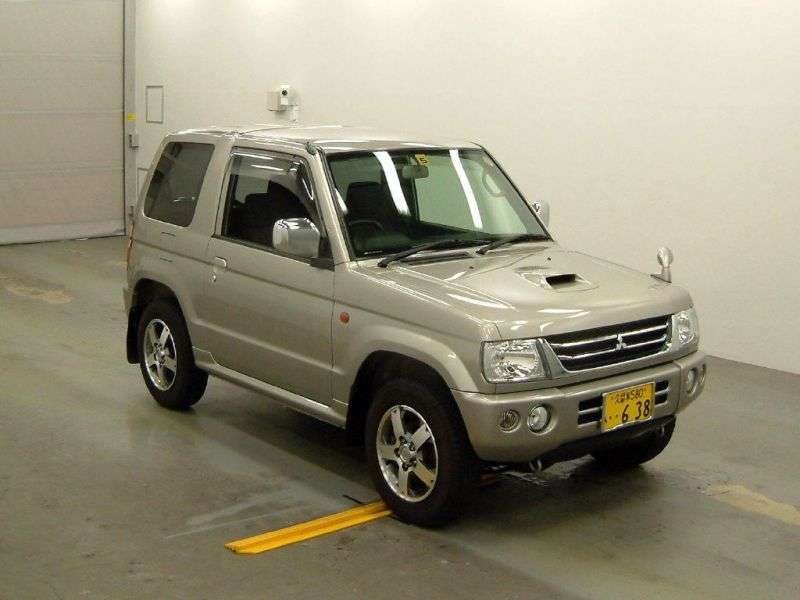 Mitsubishi Pajero Mini H53 / 58A [restyling] SUV 0.7 Turbo AT 2WD (2005–2008)
