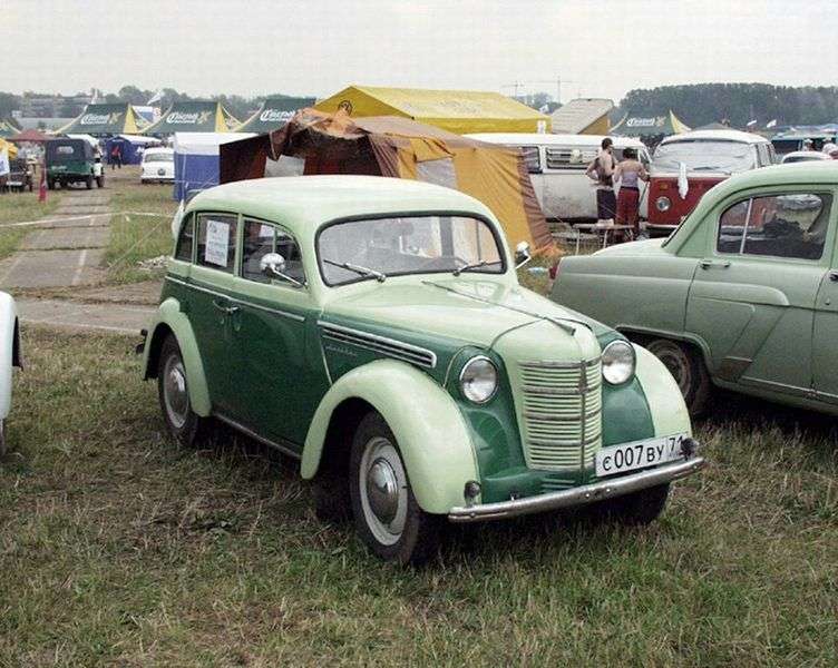 Moskvich 401 sedan 1.generacji 1.1 MT (1954 1956)
