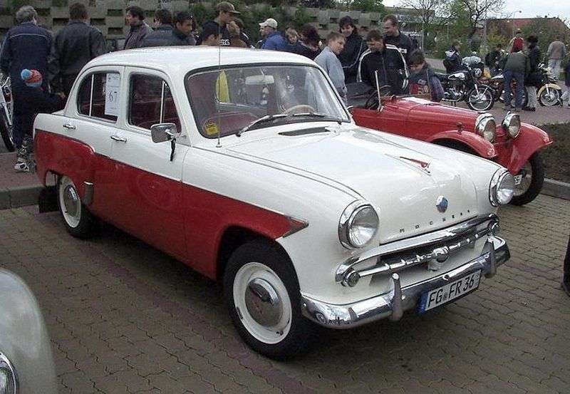 Moskvich 402 1st generation 1.2 MT sedan (1956 1958)