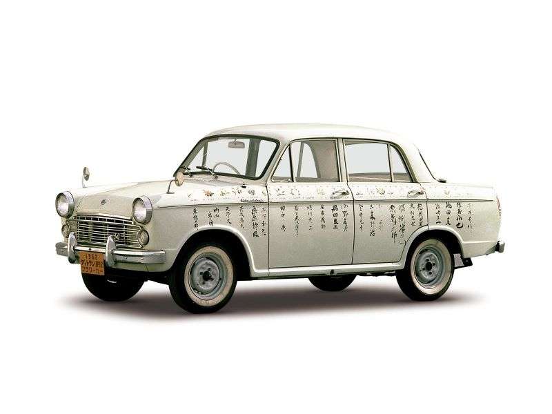 Nissan Bluebird 312 [restyling] 1.2 MT sedan (1962–1963)