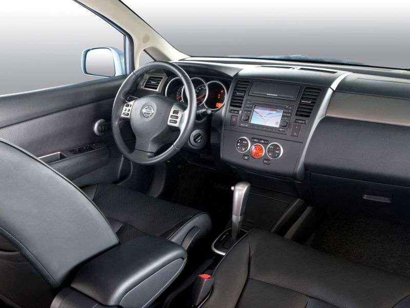 Nissan Tiida C11 [zmiana stylizacji] hatchback 1.6 MT Elegance (7 5T) (2010 obecnie)