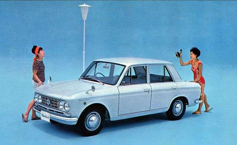 Nissan Bluebird 410 sedan 1.3 3MT (1965 1966)