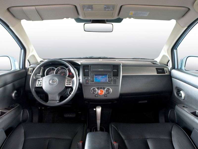 Nissan Tiida C11 [restyling] 1.8 MT Tekna sedan (2012) (2010–2012)
