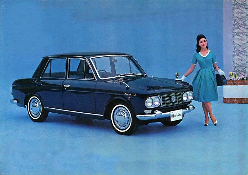Nissan Bluebird 410 sedan 1.3 4MT (1965 1966)