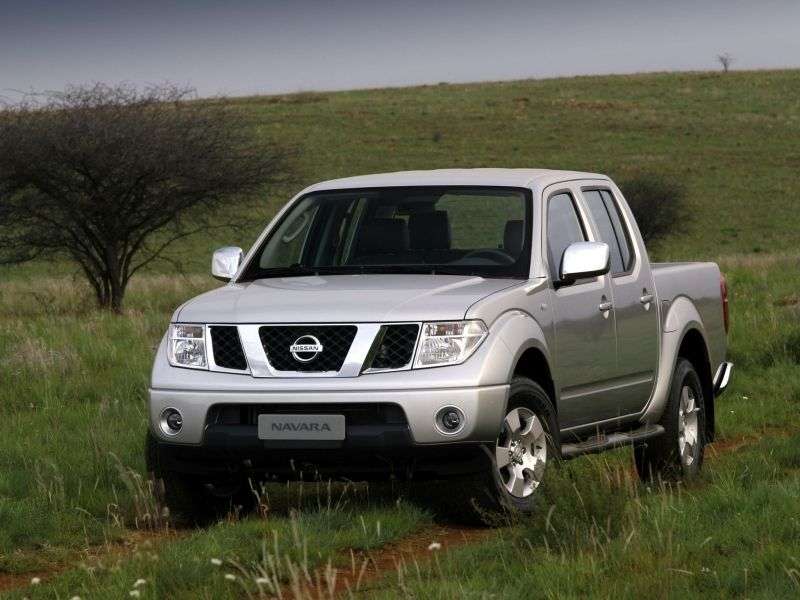 Nissan Navara D40 [restyled] Double Cab pickup 2.5 dCi Turbo MT 4WD XE (2013) (2010 – current century)