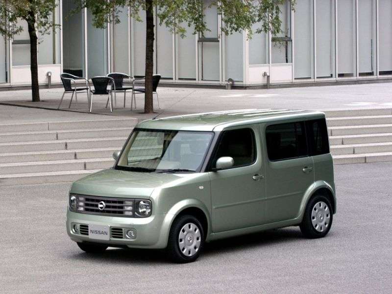 Nissan Cube 2 generacji Сube 3 minivan 1.4 AT 4WD (2002 2008)