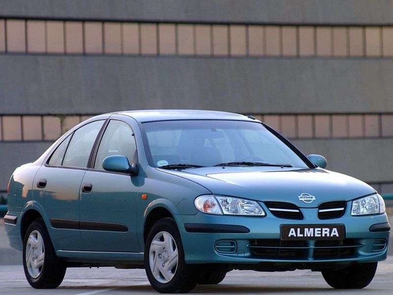 Nissan Almera N16sedan 1.8 AT (2000–2003)