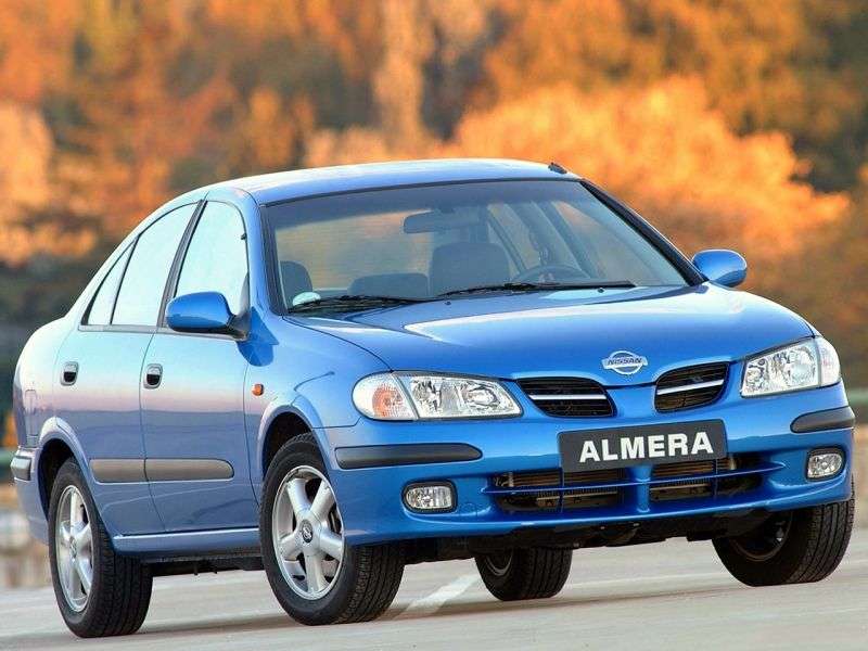 Nissan Almera N16sedan 1.5 MT (2000–2003)