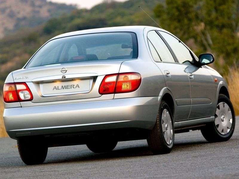 Nissan Almera N16 [restyling] sedan 2.2 dCi MT (2003–2006)