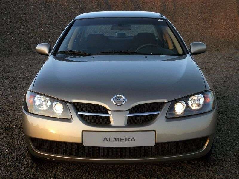 Nissan Almera N16 [restyling] sedan 2.2 dCi MT (2003–2006)