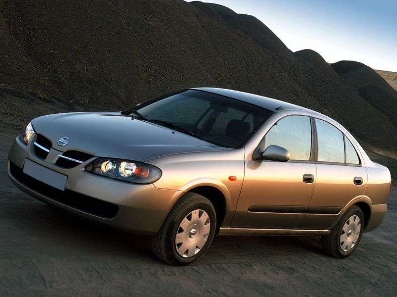 Nissan Almera N16 [zmiana stylizacji] sedan 1.5 MT (2003 2006)