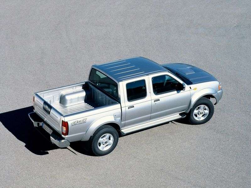 Nissan Pick UP D22 [restyling] Crew Cab pick up 4 bit 2.5 D 2WD MT (2001–2008)