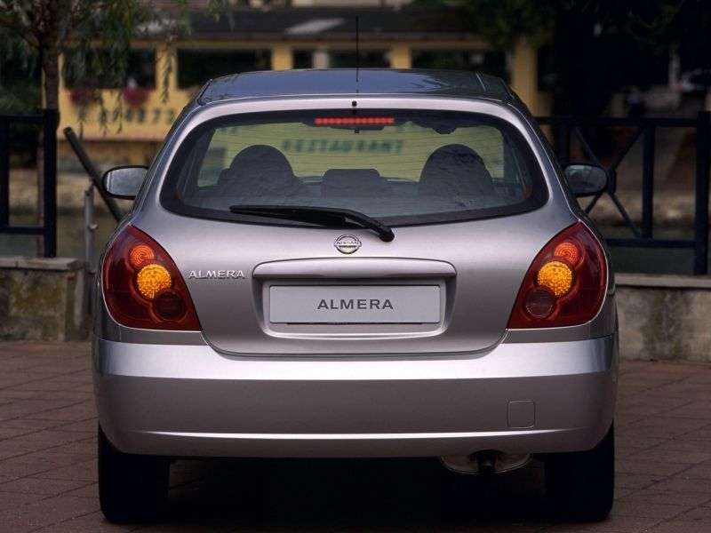 Nissan Almera N16 [restyling] 5 dv hatchback 2.2 D MT (2003–2006)