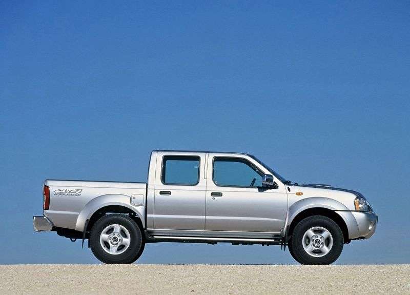 Nissan Pick UP D22 [restyling] Crew Cab pick up 4 bit 2.5 D 2WD MT (2001–2008)