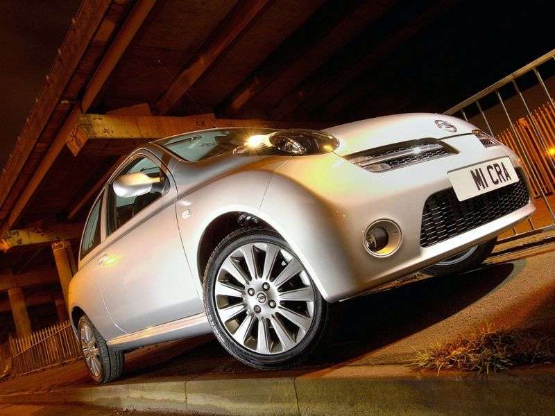 Nissan Micra K12C [zmiana stylizacji] hatchback 3 drzwiowy. 1,4 AT (2007 2010)
