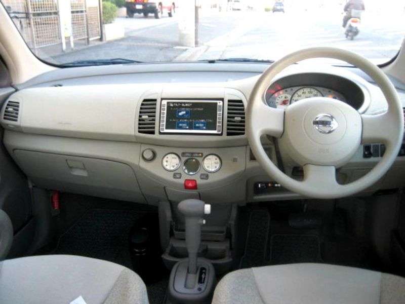 Nissan March k12 [restyling] 5 dv hatchback 1.2 AT (2005–2007)