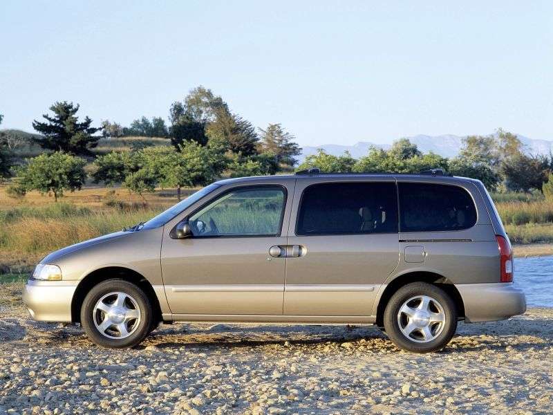 Nissan Quest 2nd generation [restyled] minivan 3.3 AT (2000–2002)