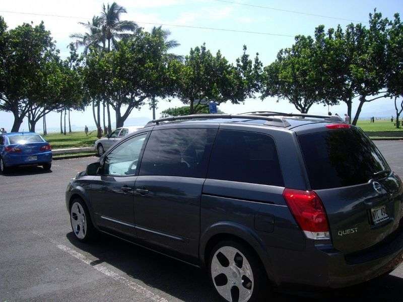 Nissan Quest 3rd generation [restyled] minivan 3.5 AT (2007–2009)