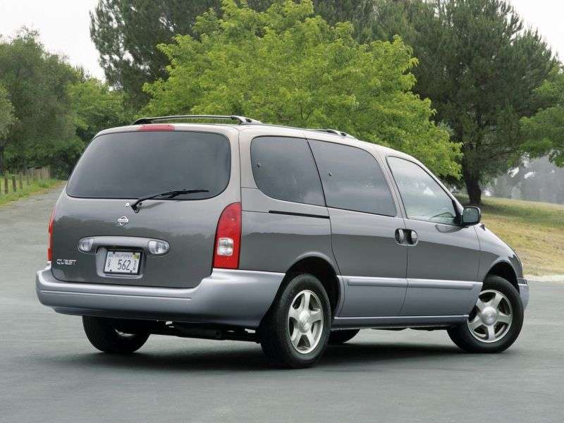Nissan Quest drugiej generacji [zmiana stylizacji] minivan 3.3 AT (2000 2002)