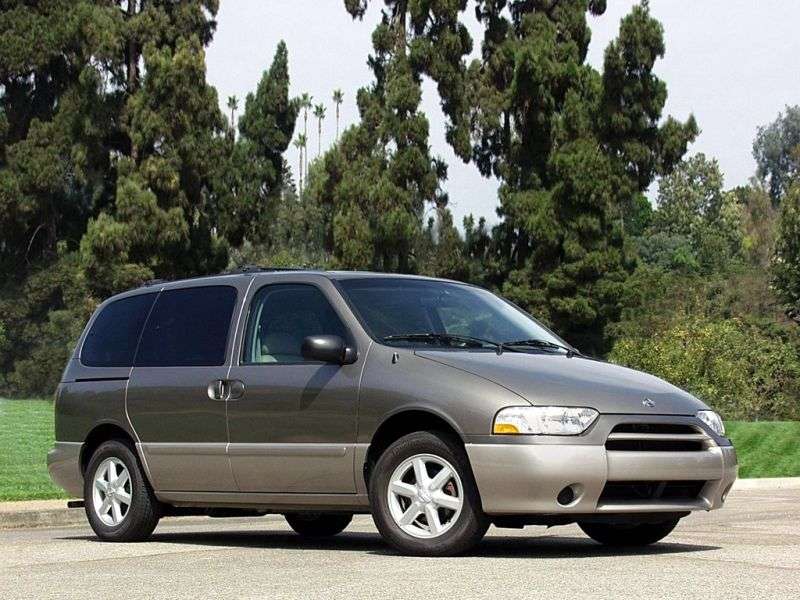 Nissan Quest 2nd generation [restyled] minivan 3.3 AT (2000–2002)