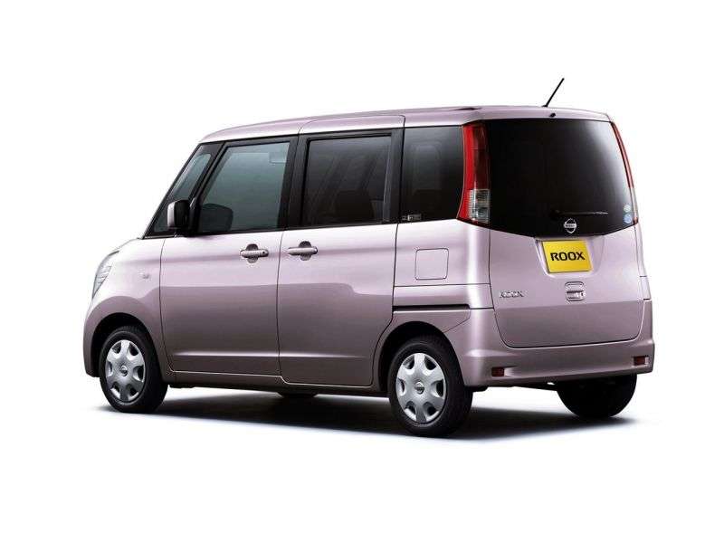 Nissan Roox minivan 1.generacji 0.7 CVT 4WD (2009 obecnie)