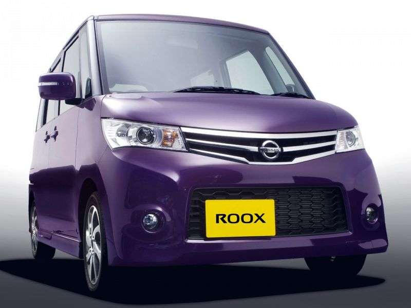 Nissan Roox 1st generation Highway star minivan 5 dv. 0.7 turbo CVT 4WD (2009 – present)