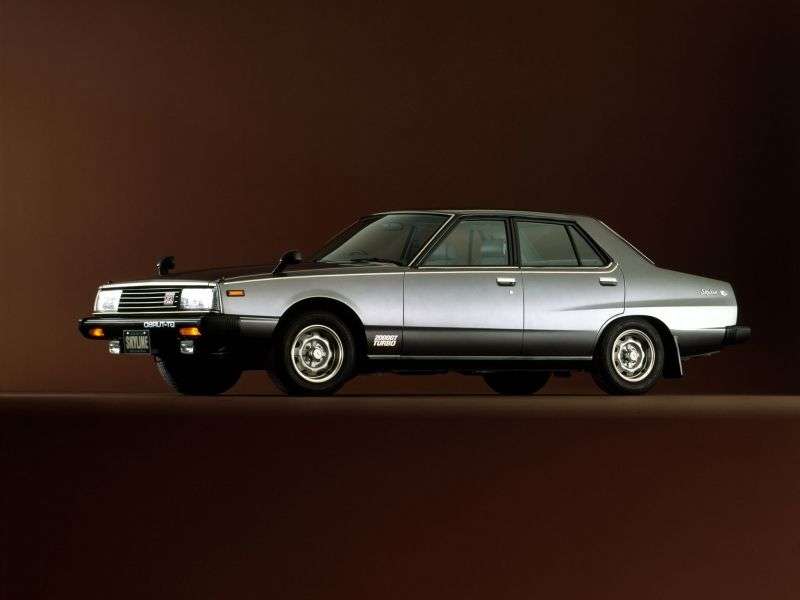 Nissan Skyline C210 4 drzwiowy sedan 2.0 Turbo MT (1980 1981)