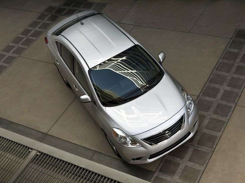 Nissan Versa 2nd generation sedan 1.6 CVT (2011 – n. In.)