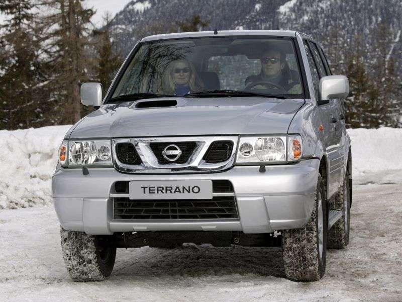 Nissan Terrano R20 [druga zmiana stylizacji] 5 drzwiowy SUV. 3.0 TDi AT (2001 2004)