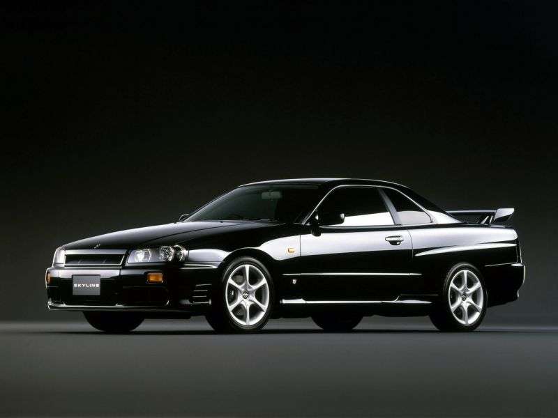 Nissan Skyline r34GT coupe 2 dv. 2.5 Turbo MT (1998–2002)